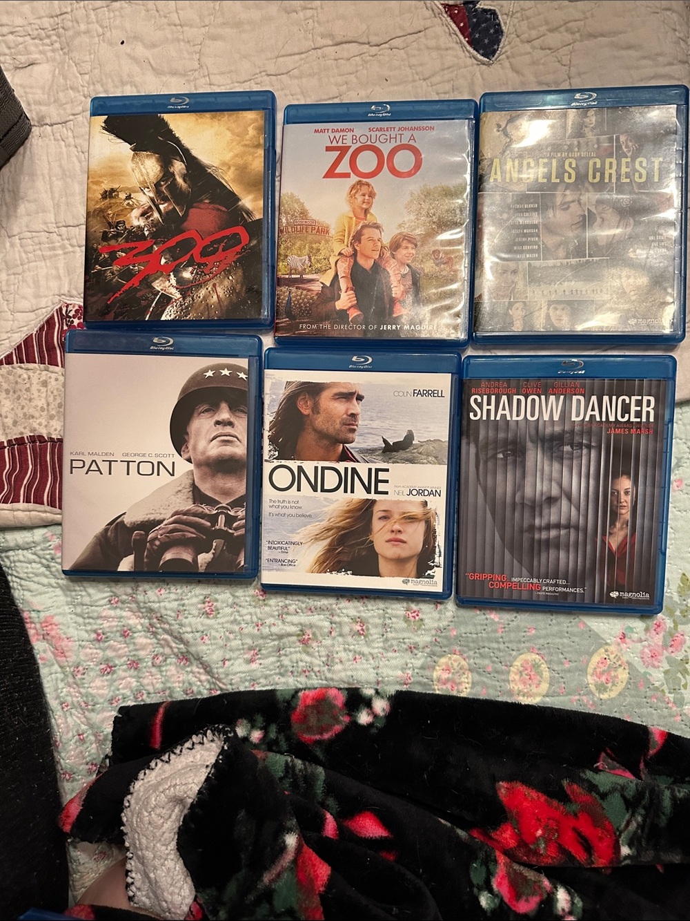 Blu-ray Movie Lot - Assorted Titles in Blue Cases